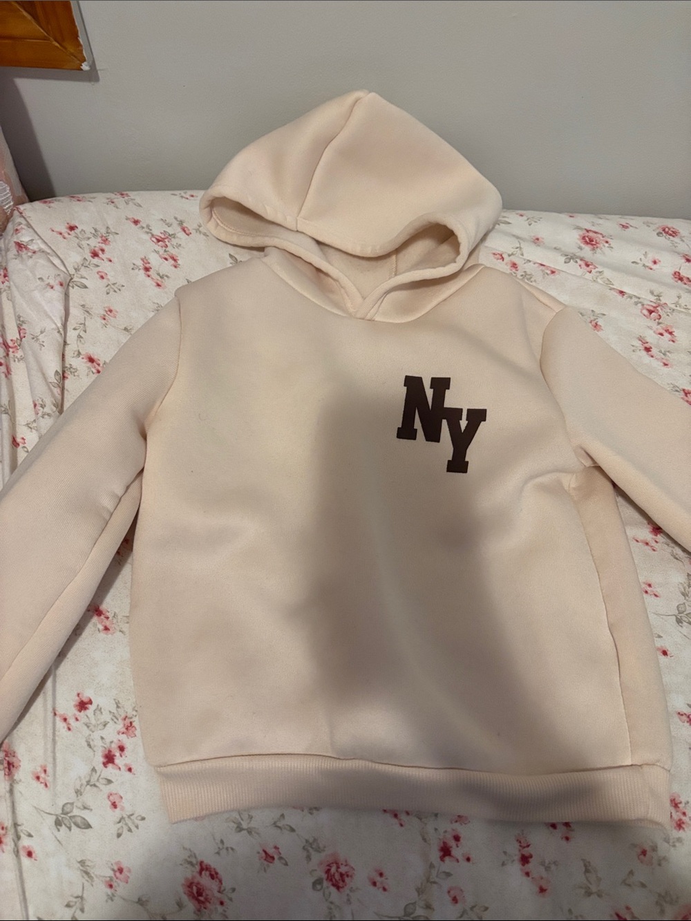 Cream NY Logo Hoodie